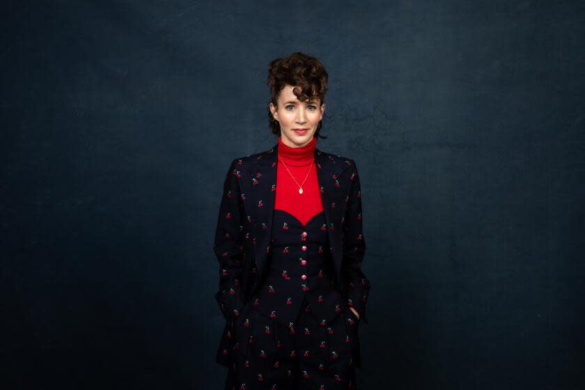 PARK CITY, UTAH - JANUARY 25: Writer/director Miranda July of "Kajillionaire," photographed in the L.A. Times Studio at the Sundance Film Festival on Saturday, Jan. 25, 2020 in Park City, Utah. (Jay L. Clendenin / Los Angeles Times)