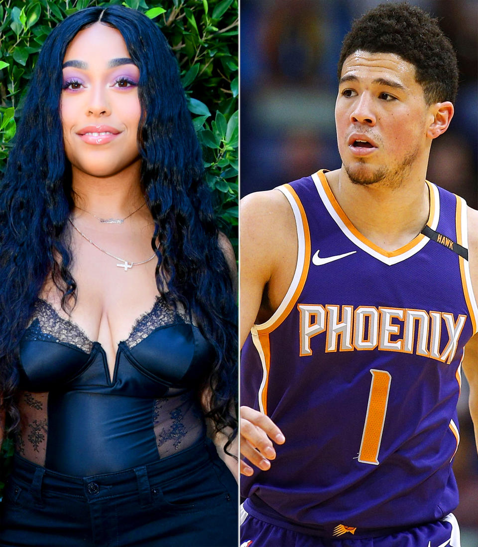 Jordyn Woods and Devin Booker