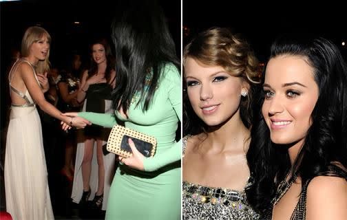 Katy and Taylor used to be on good terms. Source: Getty