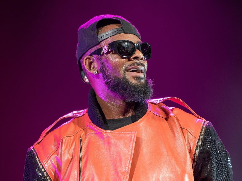 R. Kelly performs in concert at Barclays Center on September 25, 2015 in the Brooklyn borough of New York City.