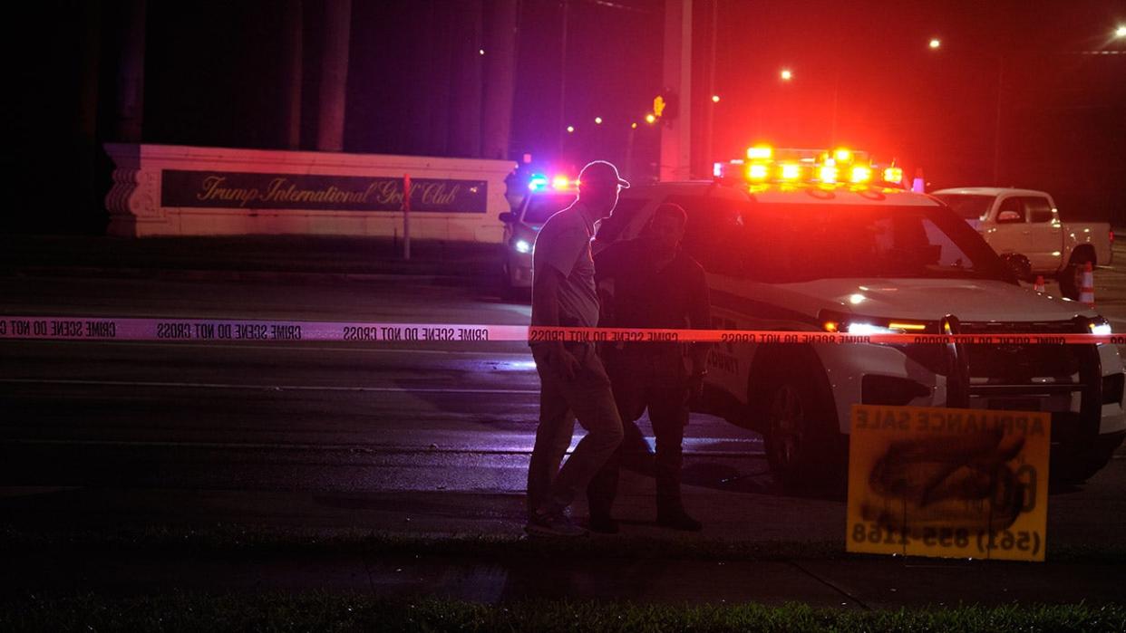 Trump's golf club closed by police