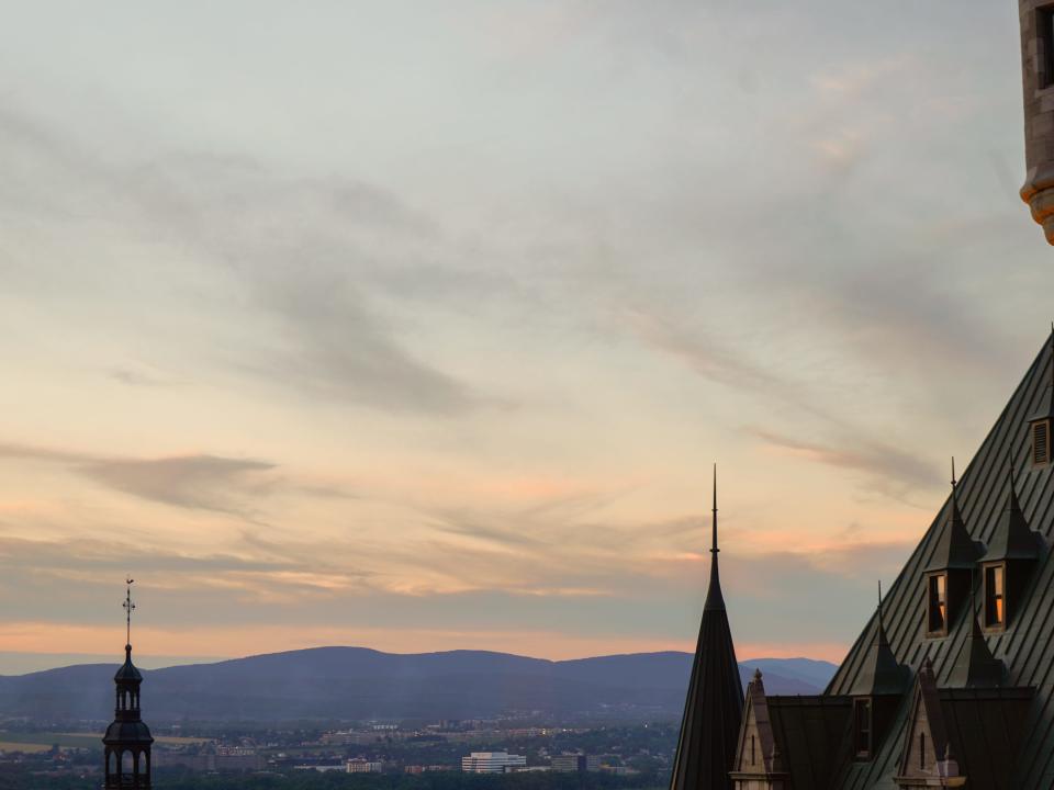 Fairmont hotel in Quebec