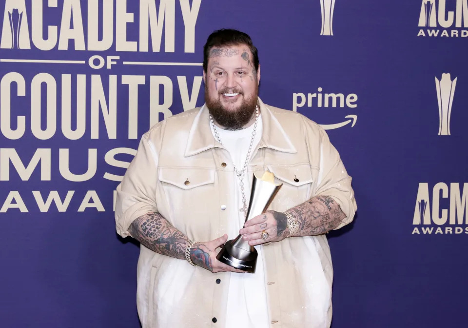 Jelly Roll en los Premios ACM 2024. (Sebron Snyder/Penske Media/Getty Images)