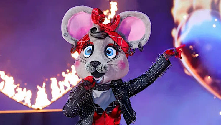 Anonymouse is the biggest pop star to appear in all 10 seasons of 'The Masked Singer.' (Fox)
