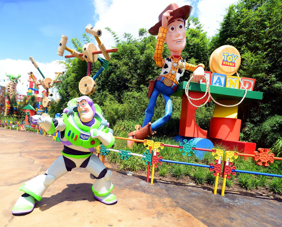 Of course, Woody's bud Buzz Lightyear will also be around to say hi to visitors.&nbsp;