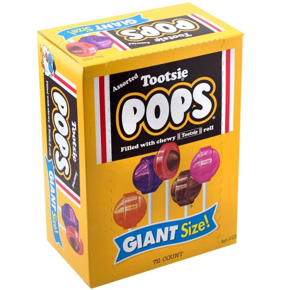 3) Tootsie Pops