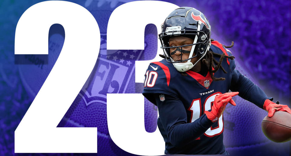 <p>The Texans outgained the Titans 437-283. They didn’t play that bad. But 0-2 is all that really matters. (DeAndre Hopkins) </p>