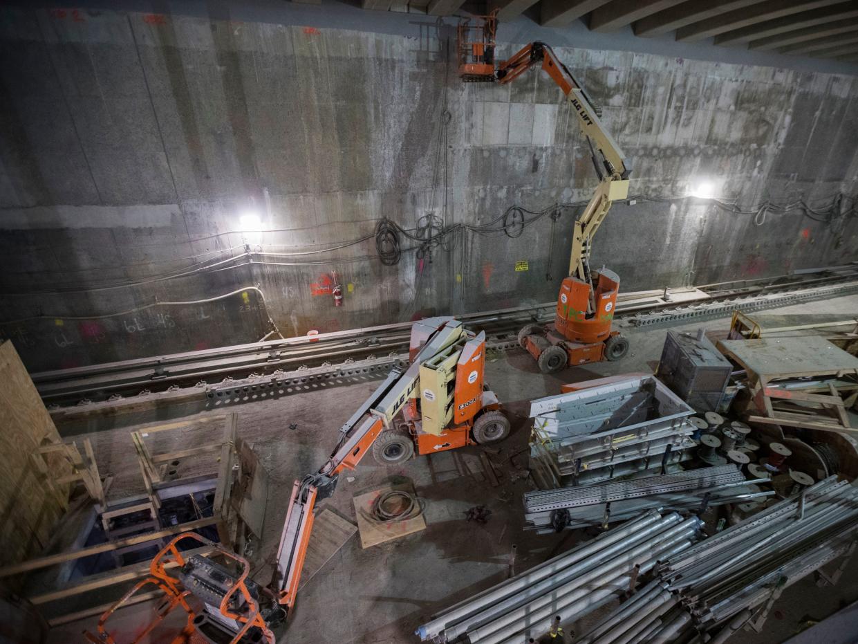 Grand Central LIRR terminal construction — East Side Access