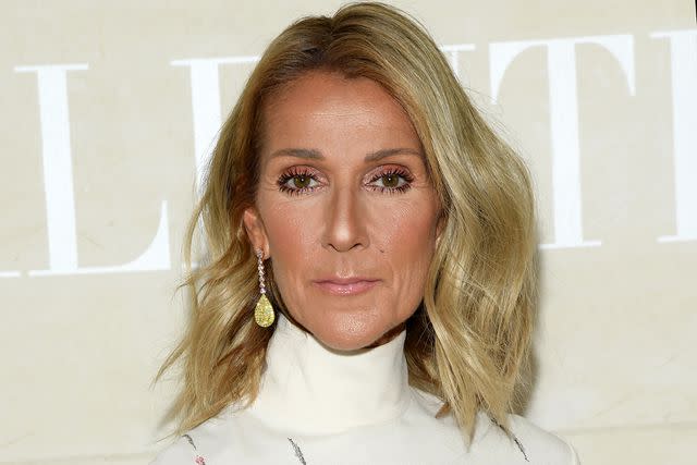 <p>Pascal Le Segretain/Getty</p> Celine Dion was also pictured in the VIP section at Perry's show