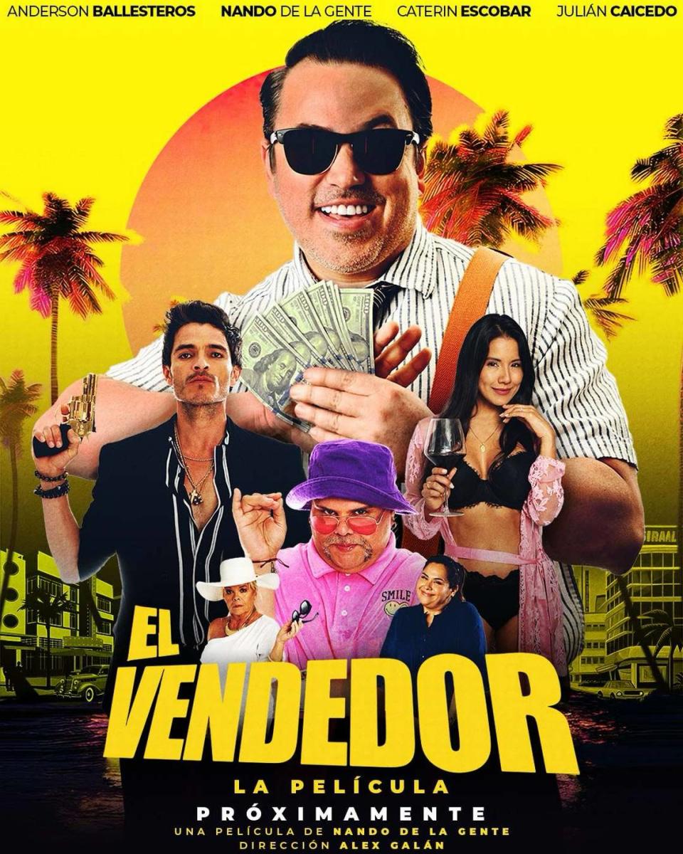 El comediante e influencer venezolano Nando De la Gente estrena su primera película “El Vendedor” en la ciudad de Miami.