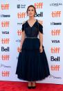 <p>Keira Knightley made a rare red carpet appearance on September 11 at Toronto Film Festival in a tulle dress. <em>[Photo: Getty]</em> </p>