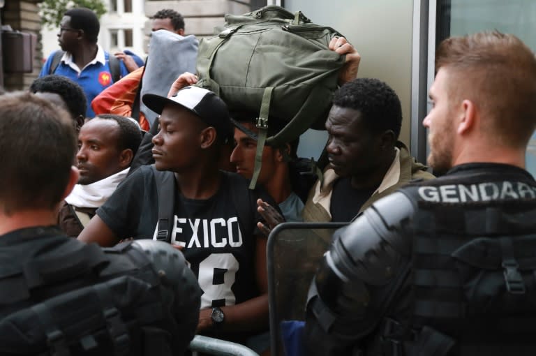 The eviction operation on July 22, 2016 was the 26th of its kind over the past year in Paris