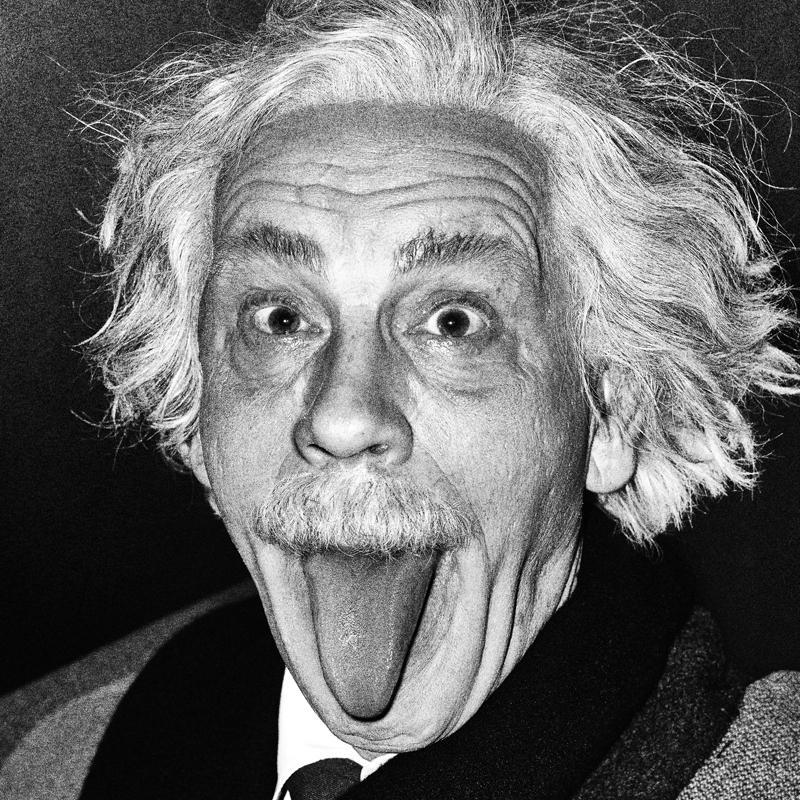 John Malkovich as Albert Einstein