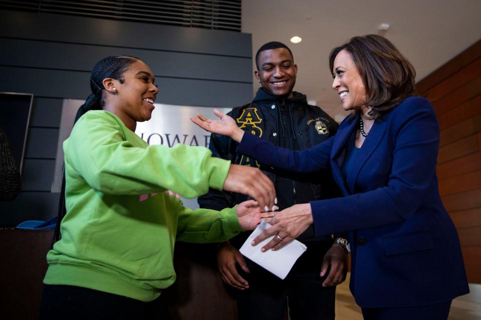 kamala harris Howard University