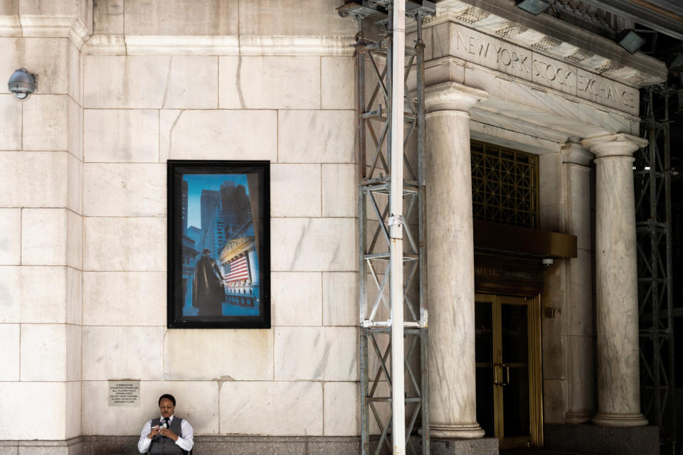 The New York Stock Exchange, Wednesday, Aug. 3, 2022, in New York. (AP Photo/Julia Nikhinson)