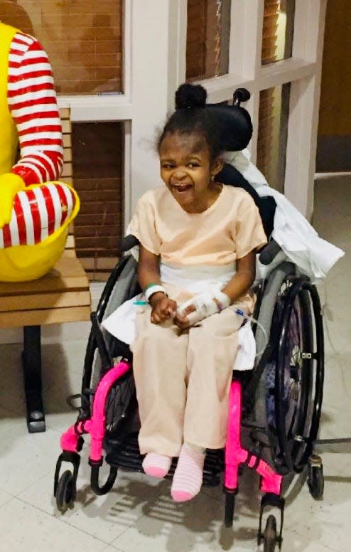 Zha-Nae Wilkerson had extensive medical needs because of hydrocephalus, cerebral palsy and epilepsy.