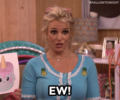 Britney Spears saying ew