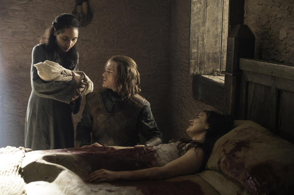 Ned and Lyanna Stark in the Tower of Joy in Game of Thrones | Helen Sloan/HBO