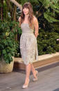 We're still not fully on board with Jessica Biel's bangs, but we must admit that this embroidered Oscar de la Renta dress is divine! The actress wore it -- along with a pair of nude Brian Atwood ankle-strap heels -- to a recent <a href="http://movies.yahoo.com/movie/total-recall-2012/" data-ylk="slk:"Total Recall";elm:context_link;itc:0;sec:content-canvas" class="link ">"Total Recall"</a> press conference in Beverly Hills. Will you be checking out Biel on the big screen this weekend, when the futuristic action flick opens nationwide? (7/28/2012)<br><br><a href="http://omg.yahoo.com/news/jessica-biel-prepared-almost-nothing-her-wedding-justin-012000564.html" data-ylk="slk:Biel isn't prepared for her wedding to Timberlake;elm:context_link;itc:0;sec:content-canvas;outcm:mb_qualified_link;_E:mb_qualified_link;ct:story;" class="link  yahoo-link">Biel isn't prepared for her wedding to Timberlake</a>