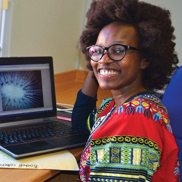 Zoleka Filander, a deep-sea scientist who studies the creatures that live at the bottom of the ocean in the waters around her homeland of South Africa, is the author of a new children's book featuring Woods Hole Oceanographic Institution scientists and their work.