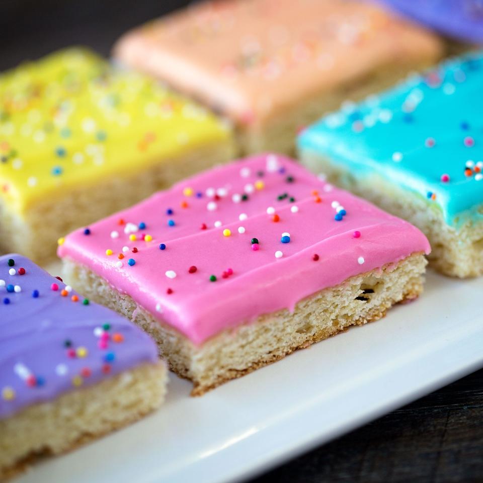 Frosted Bar Sugar Cookies