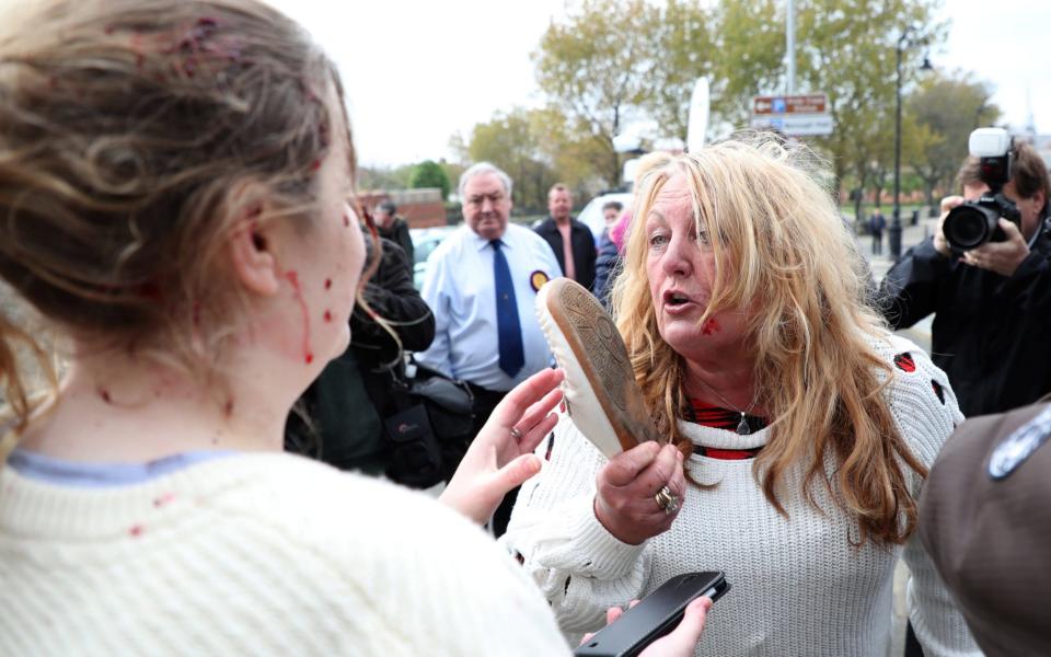 Ukip punch up - Credit: SCOTT HEPPELL/Reuters