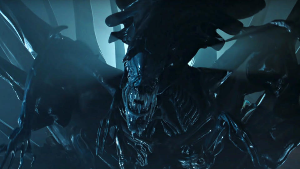 The alien queen in Aliens