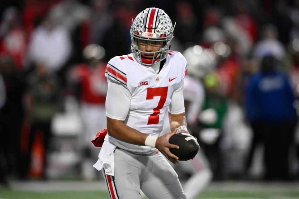 Ohio State quarterback C.J. Stroud