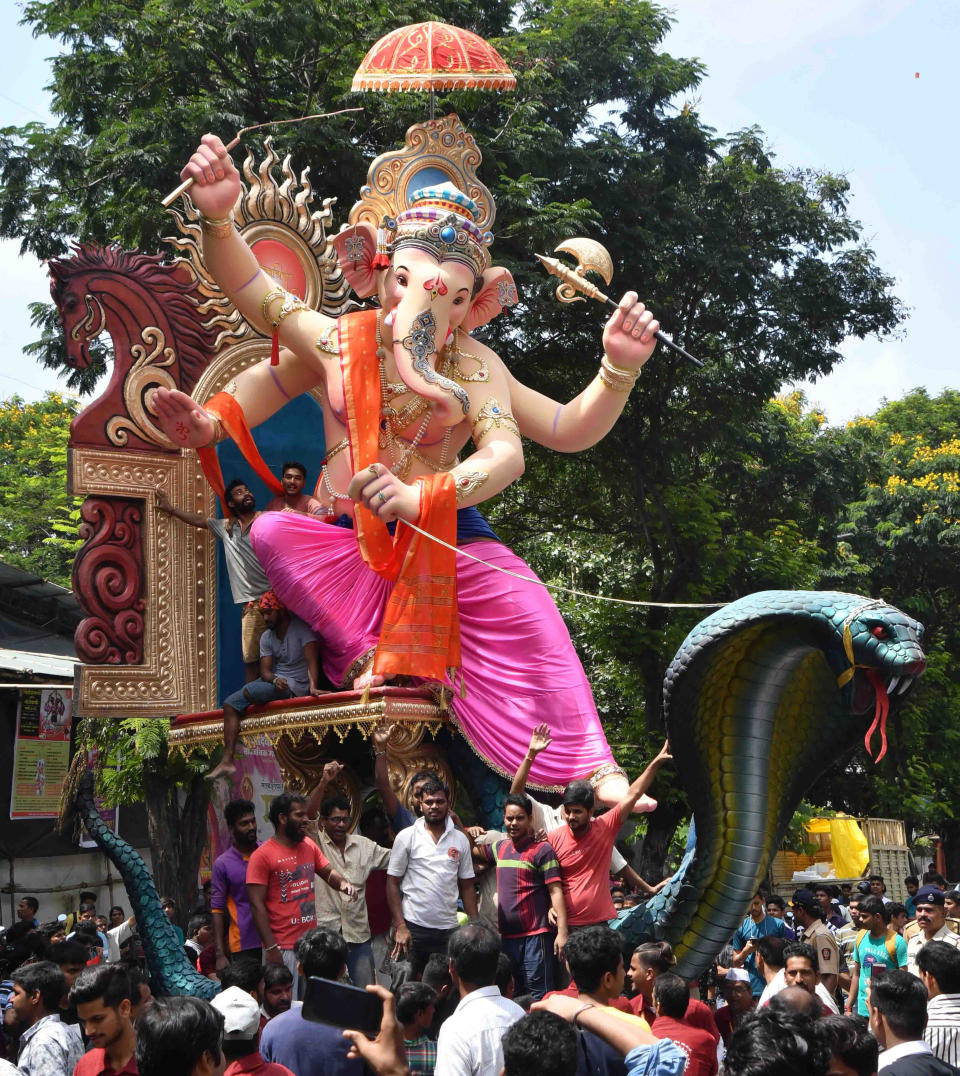 Mumbai celebrates Ganesh Chaturthi