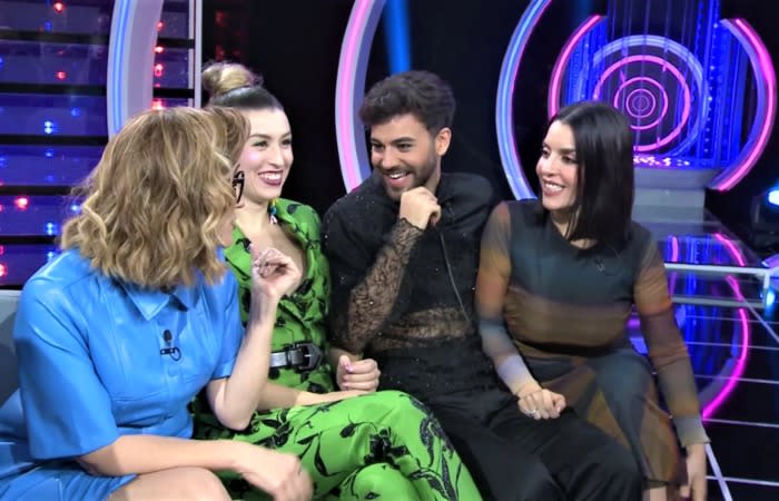 Ana Morgade, Agoney, Eva Soriano y Ruth Lorenzo 