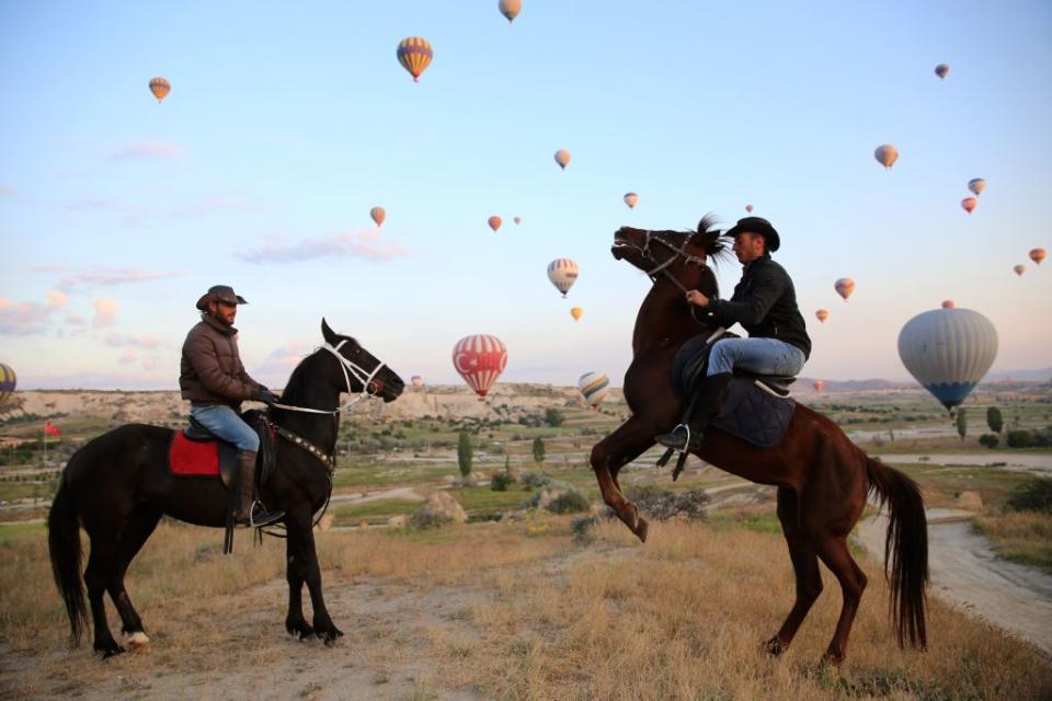 The land of beautiful horses – Cappadocia