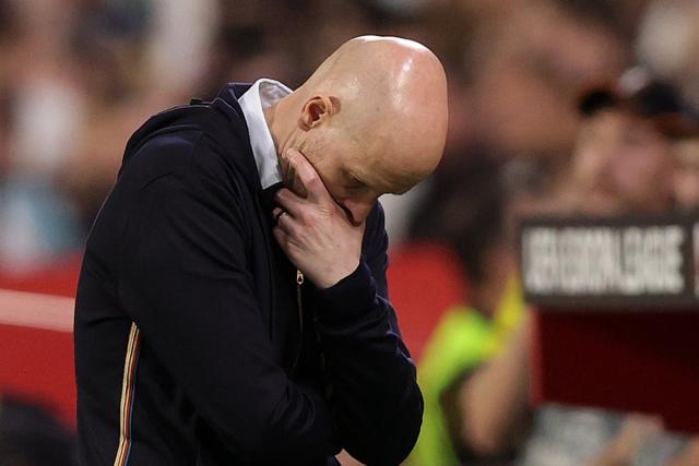 Erik ten Hag makes painful Manchester United admission after 'unacceptable'  Sevilla debacle