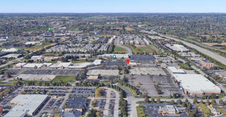 A developer has proposed major chances to Dublin Village, the 35-year-old shopping center on the west side of Sawmill Road south of Interstate 270.