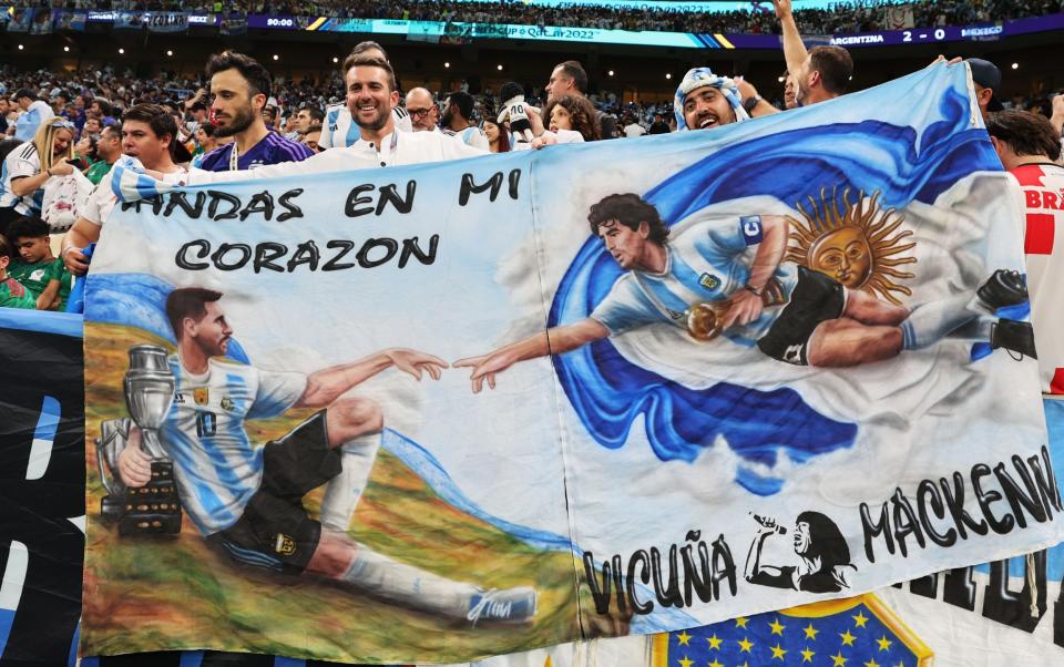 Messi begins to channel the spirit of Maradona in search of World Cup glory - Mohamed Messara/Shutterstock