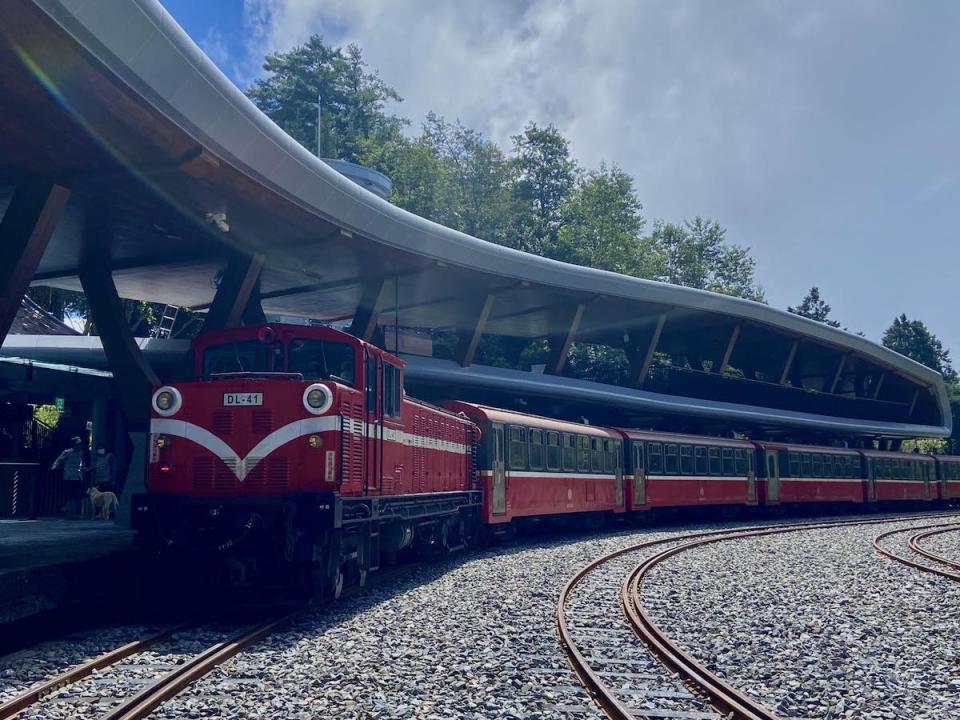 祝山車站（圖片來源：阿里山林業鐵路及文化資產管理處FB）