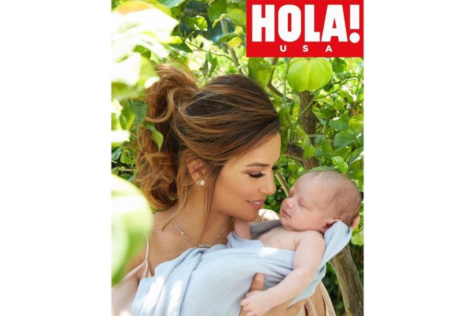 Eva Longoria and son Santiago for <em>HOLA! USA</em>