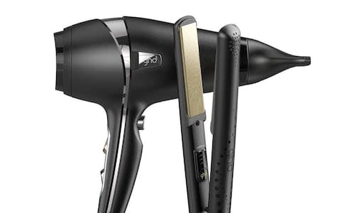 GHD Hairdryer and Straightener