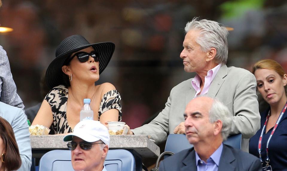 15) Catherine Zeta-Jones and Michael Douglas