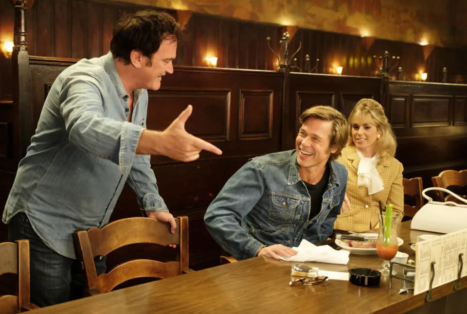 Quentin Tarantino am Set von „Once Upon A Time... in Hollywood“ (Sony)