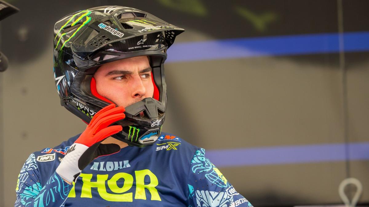 Motocross Rising Star, Nate Thrasher, Sidelined with Collarbone Injury