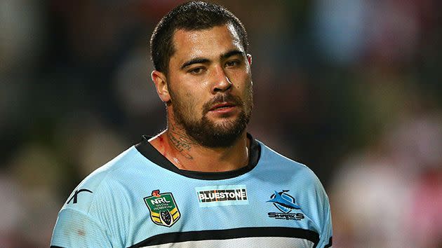 Fifita has been stood down by the Sharks. Image: Getty