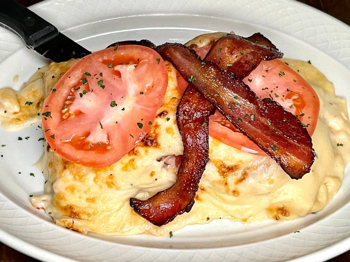 Merrick Inn has a classic version made with turkey, ham and bacon.