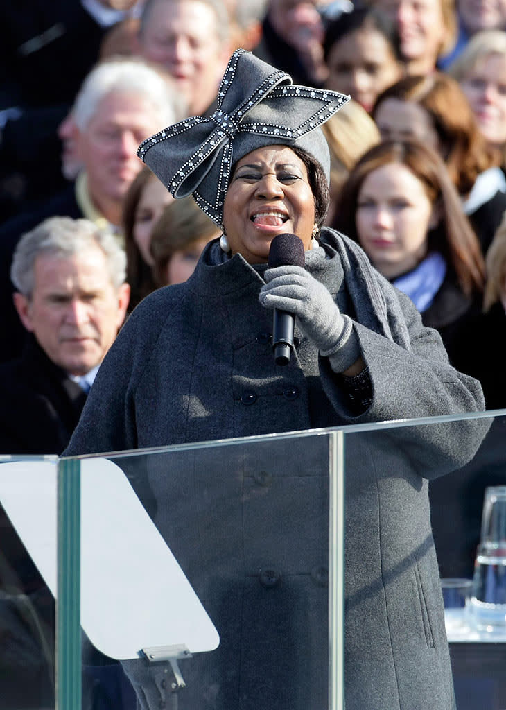 Franklin Aretha Inauguration