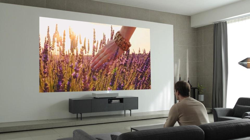 Just as surely as CES comes around, LG shows up with a laser projector to