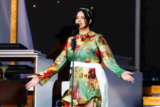 Lana Del Rey Performs at BST Hyde Park - Credit: Matthew Baker/Getty Images for ABA