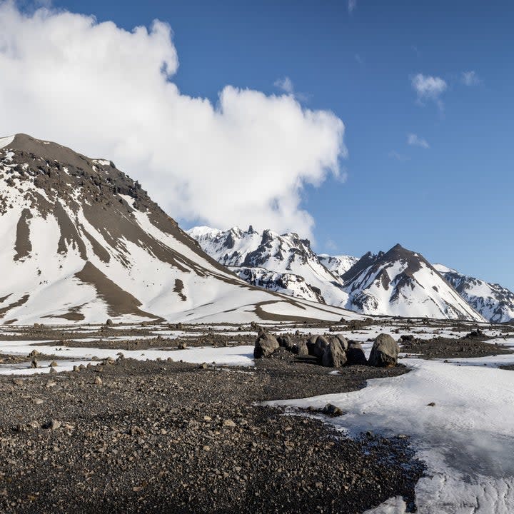 The land surrounding Vík