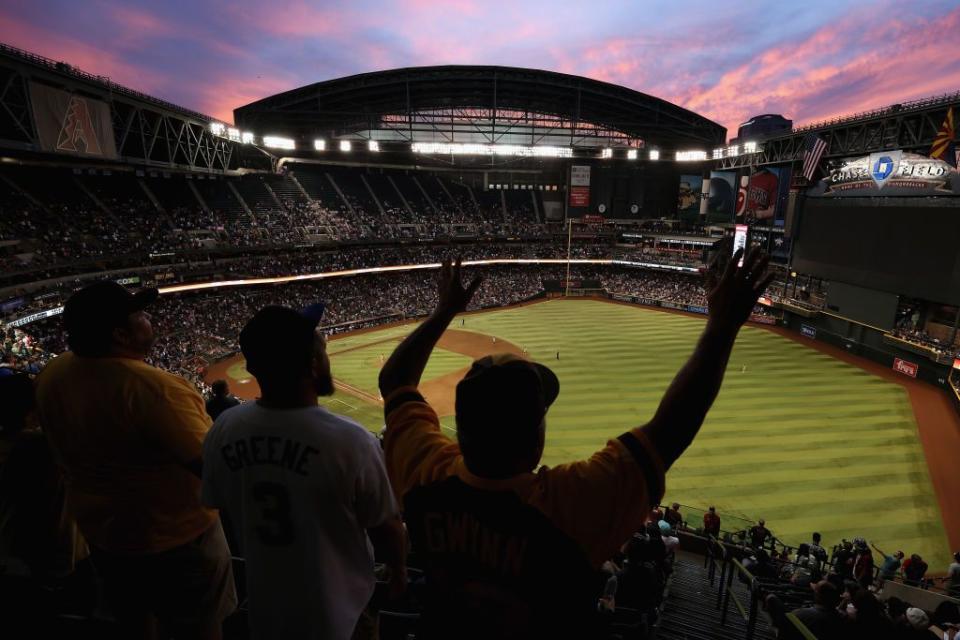 san diego padres v arizona diamondbacks