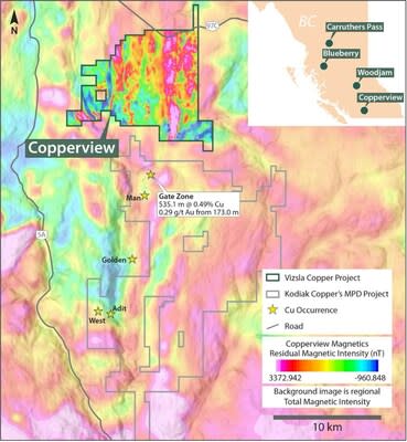 Surge Copper Corp.  Regional Exploration