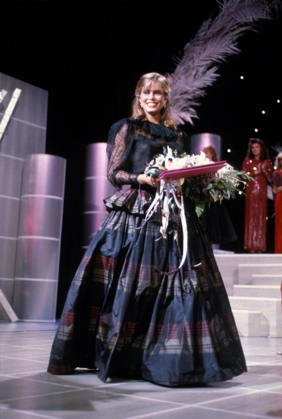 new york, ny circa 1982 renee simonsen wins ford models face of the 80s contest circa 1982 in new york city photo by pl gouldimagesgetty images