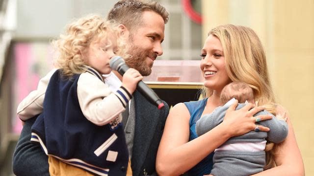 Blake Lively Gushes Over Husband Ryan Reynolds Walk Of Fame Honor Proud Is A Pitiful Word 